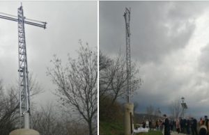 TOPOLOVENI: Eveniment special la Denia de joi. În sunete de toacă, localnicii vor putea recrea, până în noul parc, drumul patimilor Mântuitorului