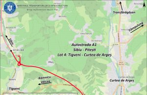 A fost finalizată licitația pentru Lotul 4 al Autostrăzii A1 Pitești-Sibiu, Curtea de Argeș – Tigveni