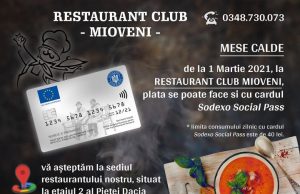 Preparate pregãtite în condiţii de igienă totalã, la Restaurant Club Mioveni