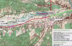 Filmare inedită pe secțiunea 5 a autostrăzii Sibiu-Pitești (Pitești-Curtea de Argeș) Captură video Facebook CNAIR