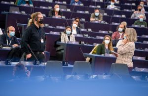 VIDEO Dezbateri axate pe migrația și rolul UE în lume, la Conferinţa privind Viitorul Europei. Ce propun cetăţenii europeni Participanții la cel de-al patrulea Panel al cetățenilor europeni din cadrul Conferinței privind viitorul Europei/ FotoȘ futureu.europa.eu/europeni din cadrul Conferinței privind viitorul Europei