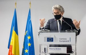 Comisarul european Thierry Breton: „În România, rata de vaccinare este foarte scăzută” Comisarul european pentru piața internă, Thierry Breton FOTO Comisia Europeană în România