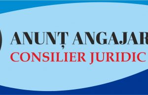 Servicii Edilitare pentru Comunitate Mioveni scoate la concurs în vederea angajării un post de CONSILIER JURIDIC
