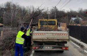 Curățenie de primăvară în Comuna Bradu. Ce lucrări se desfășoară intens în aceste zile