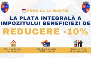 Mioveni: Ultimele zile în care puteți beneficia de reducere la plata impozitelor locale!