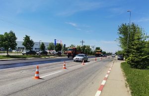 MIOVENI: Atenție, șoferi! Se execută lucrări de asfaltare