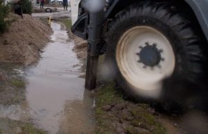 BRADU: Intervenție promptă a HCB pe 4 străzi afectate de inundații