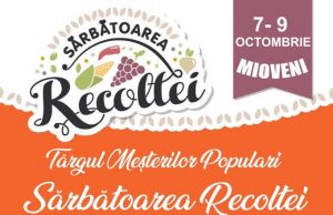 Sărbătoare în weekend, la Mioveni: „Târgul Meșterilor Populari – Sărbătoarea Recoltei pe Valea Argeșelului