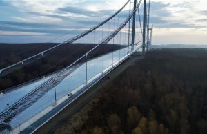 Asociația Pro Infrastructură: „Podul Brăila – marea dezamăgire a acestui an” Podul de la Brăila Foto Facebook Asociația Pro Infrastructură