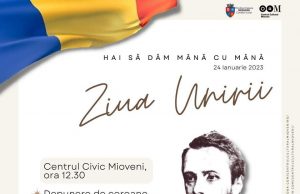 Mioveni: Manifestări de Ziua Unirii Principatelor Române Ziua Unirii Principatelor Române la Mioveni Sursă foto Facebook Georgescu Ion
