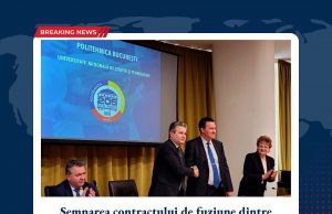 Universitatea Politehnica din București și Universitatea din Pitești au semnat contractul de fuziune Fuziune UPB și UPIT Sursă foto Facebook Universitatea POLITEHNICA din București