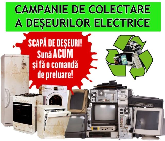 Campanie de colectare a deșeurilor electrice Mioveni_coperta