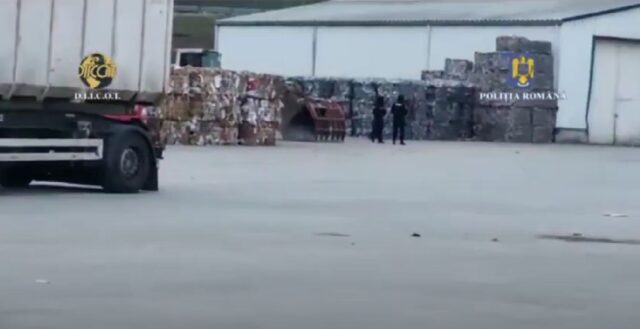 Infracțiuni regimul deșeurilor Sursă foto captură video Youtube Poliția Română
