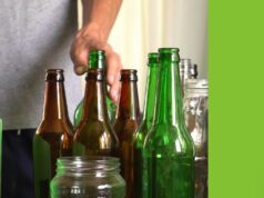 BRADU: Încă mai pot fi obținute, gratuit, pubele pentru colectarea selectivă a sticlei