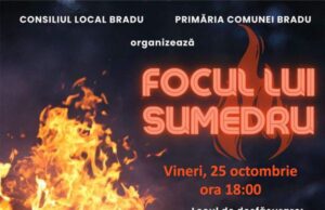 „Focul lui Sumedru” se aprinde iar la Bradu