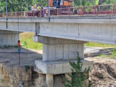 Anunț important pentru locuitorii orașului Topoloveni: Podul peste râul Argeș, închis din nou