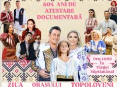 ZIUA ORAȘULUI TOPOLOVENI: 19 iunie 1421 – 19 iunie 2025. Se împlinesc 604 ani de atestare documentară