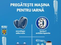 IGSU: Pentru cei care trebuie să plece la drum, prudența este esențială